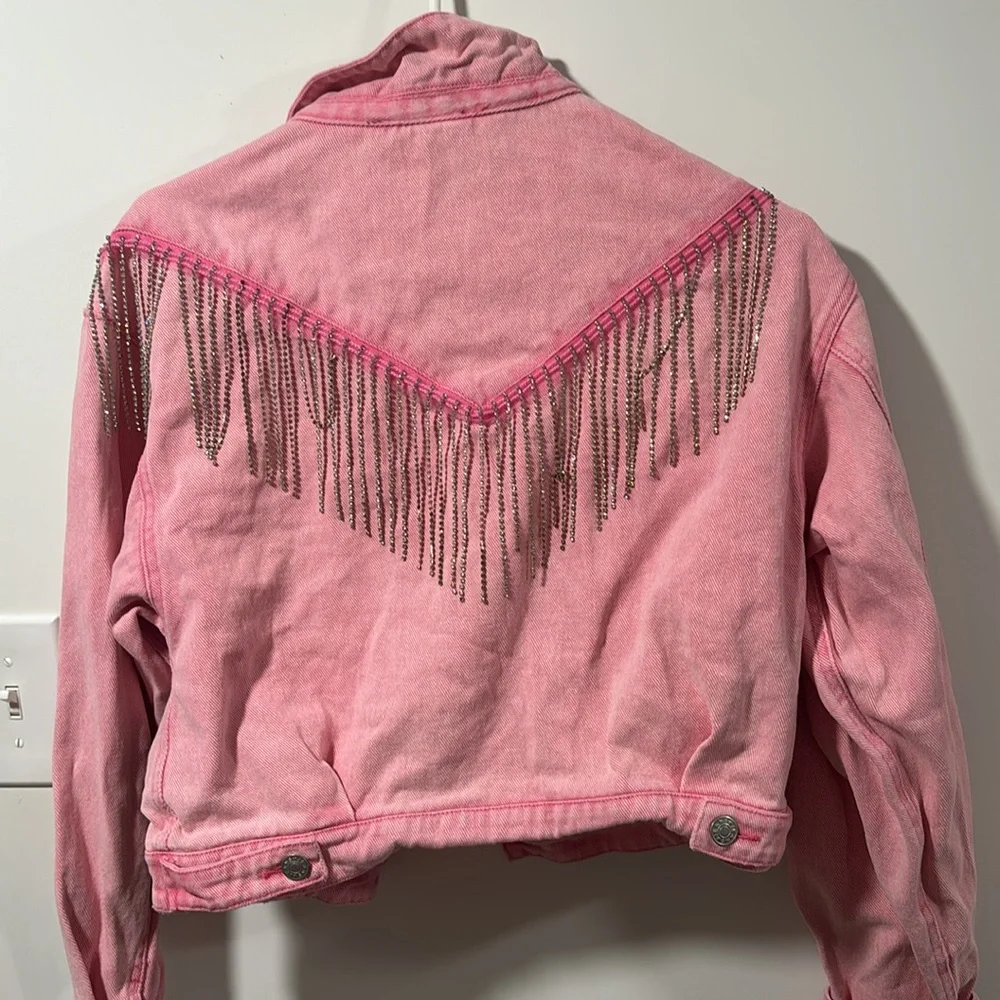 Pink Rhinestone Jacket - Picture 4 of 4